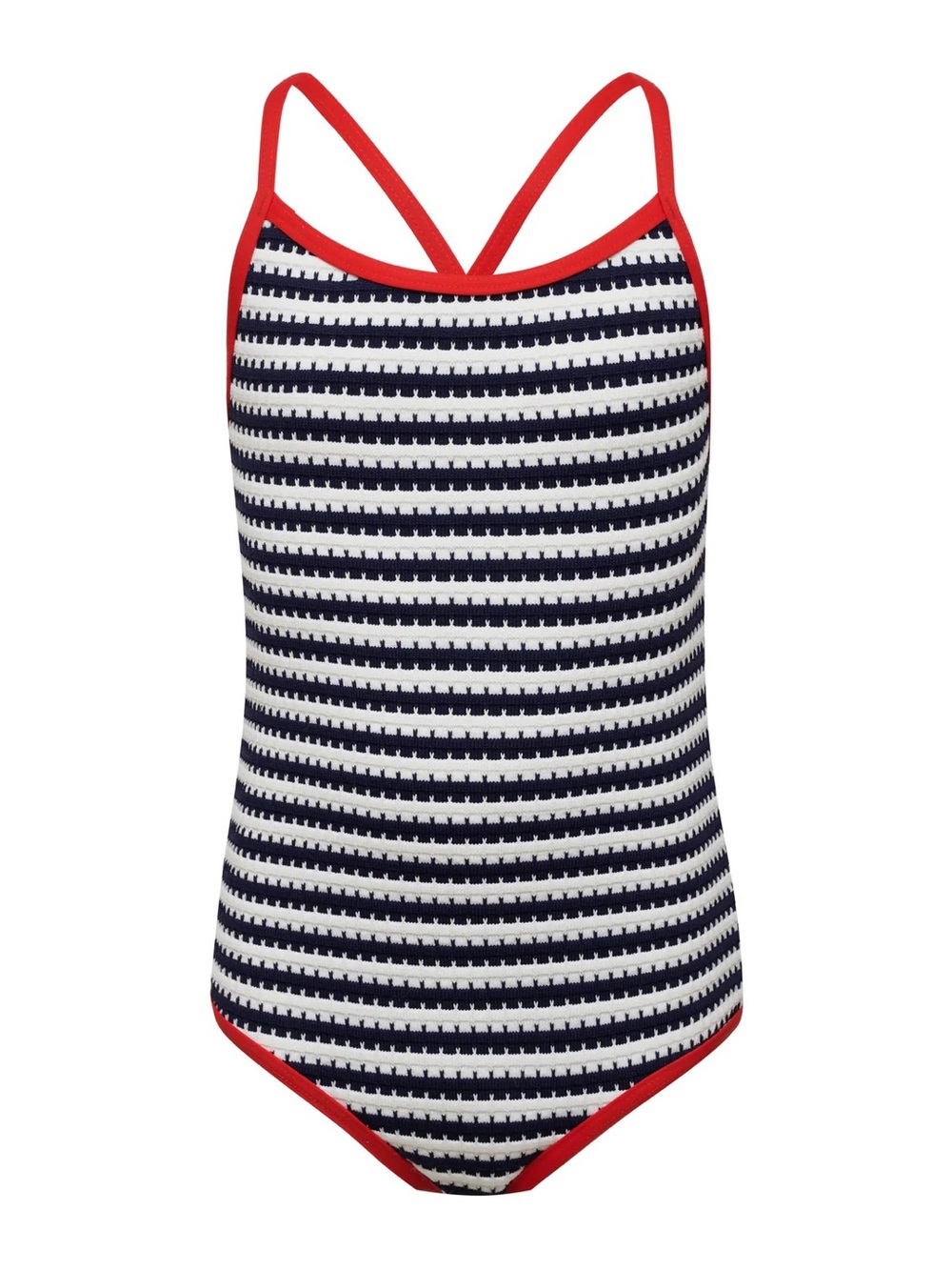 Beach Riot One Piece Red White & Blue Color Block Size 2 NWT BABY/ Kids